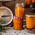 Canning Vegetable Spread Ikra Royalty Free Stock Photo