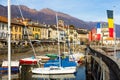 Cannobio old town at Lago Maggiore lake