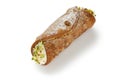Cannolo , italian pastry dessert Royalty Free Stock Photo