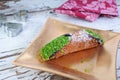 Cannolo, typical sicilian pastry