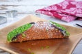 Cannolo, typical sicilian pastry