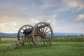 Cannon at Antietam (Sharpsburg) Battlefield in Maryland Royalty Free Stock Photo