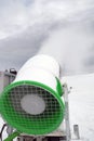 Cannon for artificial snow