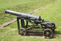 Cannon. artillery. field artillery. old weapon Royalty Free Stock Photo