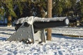 Cannon at Battery Park, Charleston, SC Royalty Free Stock Photo