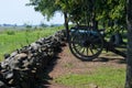 Cannon at Battle field at Gettysburg Pennsylvania