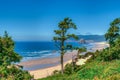 Cannon Beach, on Central Oregon Coast Royalty Free Stock Photo