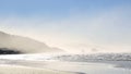 Cannon Beach with oceanfront homes the capes and headlands along Oregon coast HD