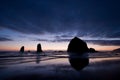 Cannon Beach, Oregon Royalty Free Stock Photo