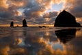 Cannon Beach, Oregon Royalty Free Stock Photo