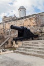 Cannon at Castillo de Jagua castle, Cu