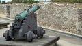 Cannon on the Castillo de San Marcos Royalty Free Stock Photo