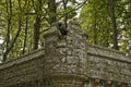 Cannon on a Castle wall at Dunrobin Castle,near Golspie,Sutherland,Scotland,U.K.