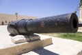 A cannon of the Citadel of Qaitbay Royalty Free Stock Photo