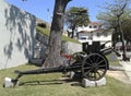 Cannon in Copacabana Fort Museum Rio de Janeiro Brazil.