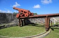 The cannon of Fort Fincastle Royalty Free Stock Photo