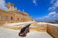 Cannon Fortress Gozo, Victoria Royalty Free Stock Photo