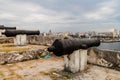 Cannon at La Cabana fortress in Havana, Cub