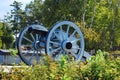 Cannon near the Mackinac Bridge