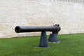 Cannon old port Ancona Royalty Free Stock Photo