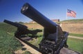 Cannon outside Fort McHenry National Monument