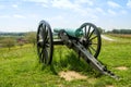 Cannon Overlooking Valley from Hilltop