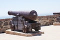 Cannon in Sohail Castle, Fuengirola, Spain Royalty Free Stock Photo