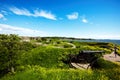 cannon on Suomenlinna fortress Royalty Free Stock Photo