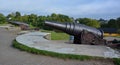 Cannon of Suomenlinna sea fortress