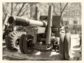 cannon from the time of World War II Royalty Free Stock Photo