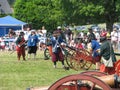 reenactment british civil war Royalty Free Stock Photo