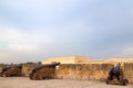 Cannons in Cartagena Royalty Free Stock Photo