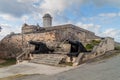 Cannons at Castillo de Jagua castle, Cu