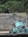 Cannons at the Castillo de San Marcos in St. Augustine - National Monument Florida