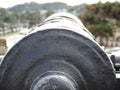 Cannons at the Castillo de San Marcos in St. Augustine - National Monument Florida