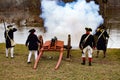 Cannons Fired for General Washington