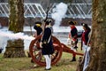 Cannons Fired for General Washington