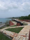 Cannons at the fron of Ft. Frederick