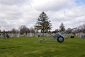 Cannons and Grave Markers 706331