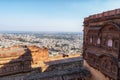 cannons on mehrangarh fort wall