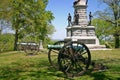 Cannons & Monument Royalty Free Stock Photo