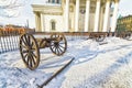 The cannons near the Trinity cathedral.