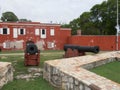 Cannons outside Ft Frederick