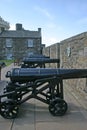 Cannons at Stirling Castle in Scotland