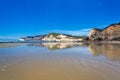 Canoa Beach Wide Angle Royalty Free Stock Photo