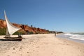 Canoa Quebrada beach, Brazil Royalty Free Stock Photo