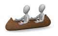 Canoe Royalty Free Stock Photo