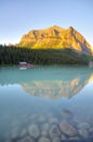 Canoe dock on Lake Louise