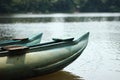 Canoe in the Early Morning Dawn in Sri Lanka