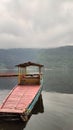 Canoe On The Edge of The Lake